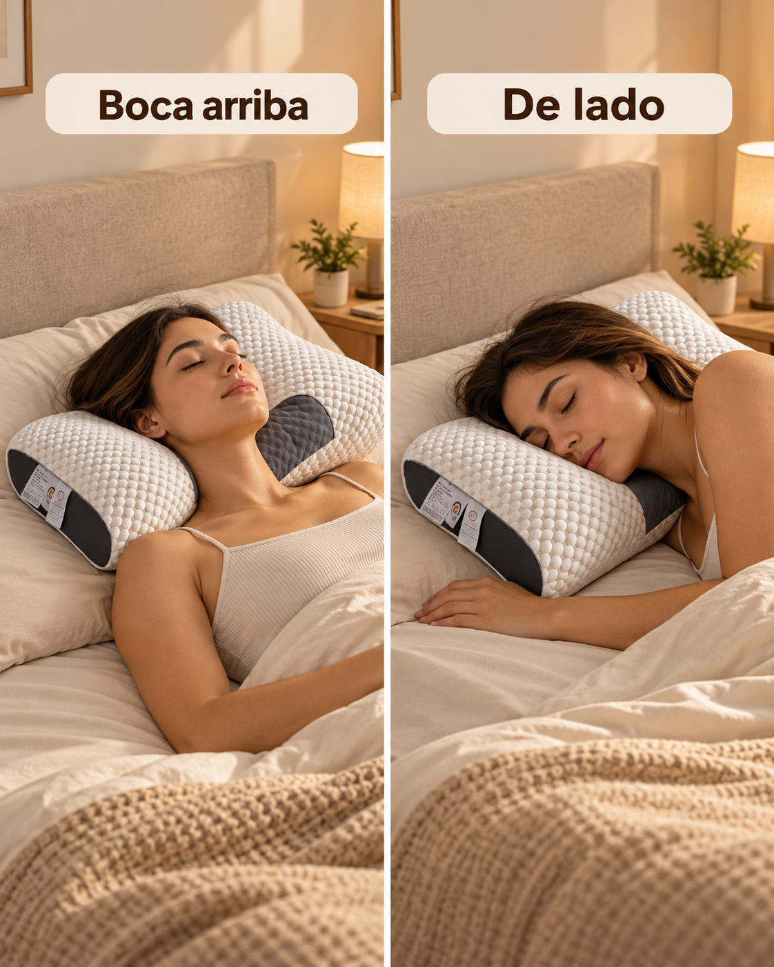 FIOREL Rest · Almohada Cervical Ergonómica