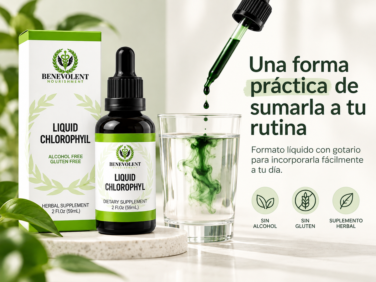 Clorofila Líquida Benevolent 60 ml
